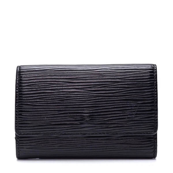Louis Vuitton - Black Epi Leather Key Holder